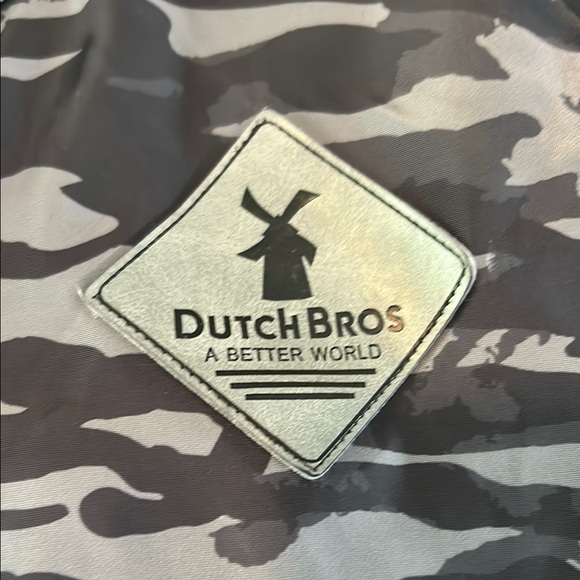 ✌️Gray Dutch bro Camouflage Jacket size medium - Picture 2 of 12